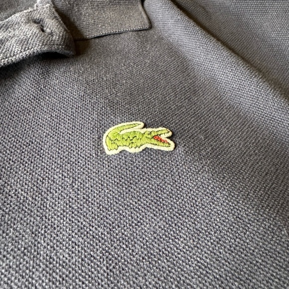 Lacoste Men's Short Sleeve Classic Pique Navy Polo Shirt Size 2XL - Picture 2 of 5